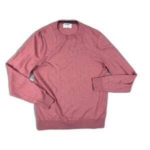 Old Navy Size S Mens Sweater Faded Red Long Sleeve Crew Neck Pullover